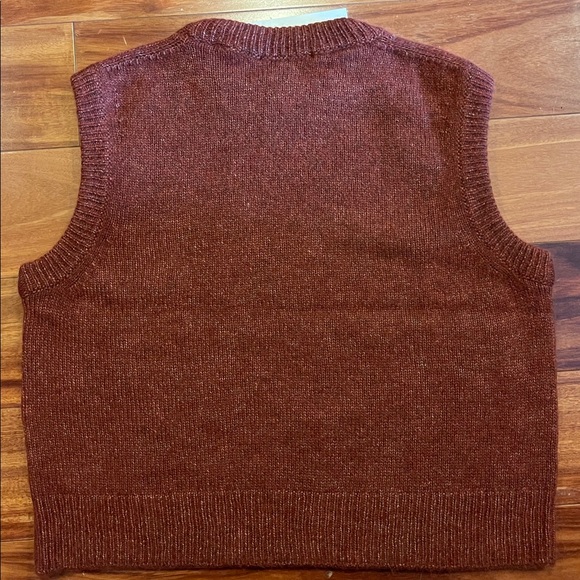 Sezane Samuel vest Sienna size XS new with tags NWT - Picture 5 of 9